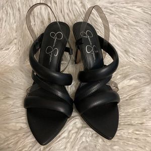Jessica Simpson Black Krissta Heels